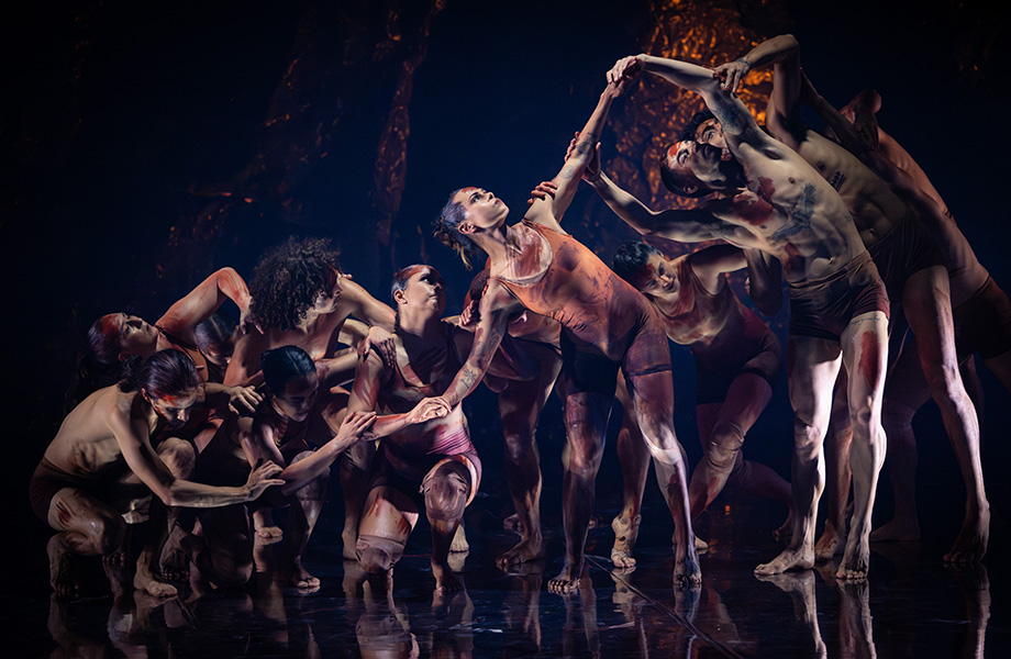 Amberlilly Gordon, Lillian Banks, Bradley Smith in The Light Inside (photograph by Daniel Boud)